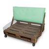 Cojines Para Palets De Exterior menta Mate Asiento 1: 120x80x20