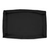 Funda Para Sofá De Palet Negro Polipiel Para Interior Set 2 Unid. 120x80 (asiento) + 120x80 (respaldo)