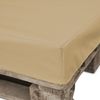 Funda Para Sofá De Palet Beige Polipiel Para Interior Asiento 120x80x14