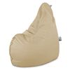 Puff Pera Relax Terciopelo Vintage Beige Xl