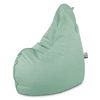 Puff Pera Relax Terciopelo Vintage Menta Xl