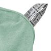 Puff Pera Relax Terciopelo Vintage Menta Xl