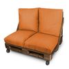 Happers Cojín De Suelo Multiusos Exterior Naylim Mate Naranja 60x60 (1 Unidad)