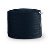 Puff Taburete Polipiel Exterior Azul Oscuro Happers