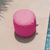 Puff Taburete Polipiel Exterior Rosa Happers