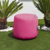 Puff Taburete Polipiel Exterior Rosa Happers