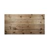 Cabecero Horizontal Recto Envejecido Flandes 160x80cm - Madera Natural