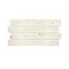 Cabecero Horizontal Asimétrico Madera Natural Flandes 100x60cm