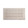 Cabecero Polipiel Pliegues Marrón 200x80cm - Cama 180/190