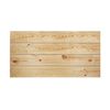 Cabecero Horizontal Recto Madera Olivo 120x60 Cm - Cama 100/110