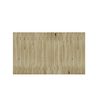 Cabecero Cairo Vertical Olivo 160x80cm - Cama 140/150 - Madera Natural