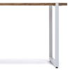 Mesa De Comedor Uley 200x80x75cm Blanca En Madera Maciza De Pino Acabado Vintage Estilo Industrial Box Furniture