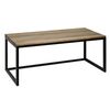 Banco Icub Eco Three 120x40x47cm Negro En Madera Maciza De Pino Acabado Vintage Estilo Industrial Box Furniture