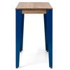 Consola Lunds 70x39x75cm Azul En Madera Maciza De Pino Acabado Vintage Estilo Industrial Box Furniture