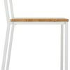 Silla Desmontable Oxford Eco Blanca En Madera Maciza De Pino Acabado Natural Estilo Nórdico Industrial Box Furniture