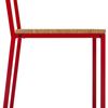 Silla Desmontable Oxford Eco Roja En Madera Maciza De Pino Acabado Natural Estilo Nórdico Industrial Box Furniture