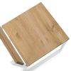 Pack 2ud. Silla Desmontable Oxford Eco Blanca En Madera Maciza De Pino Acabado Vintage Estilo Industrial Box Furniture