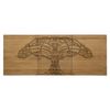 Cabecero Tríptico Árbol Protector Eco 180x59cm En Madera Maciza De Pino Acabado Vintage Box Furniture