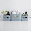 Tatay Baobab - Set De 4 Cajas Organizadoras 1.5l Plástico Pp05. Azul Mist