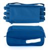 Colepack23 - Estuche Triple De 3 Cremalleras Con Material Escolar Incluido. Azul Oscuro