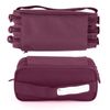 Colepack23 - Estuche Triple De 3 Cremalleras Con Material Escolar Incluido. Morado