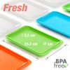 Tatay Fresh - Set De 5 Recipientes Porta Embutidos Y Alimentos. Negro Y Verde