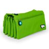 Colepack Bitsbobs - Estuche Escolar Cuádruple De 4 Cremalleras Y Material Incluido. Verde