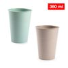 Plastic Forte - Lote De 6 Vasos De Agua De 360 Ml Reutilizables. Ideal Fiestas. Marrón