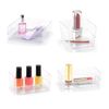 Plastic Forte - Set De 5 Bandejas Organizadoras Transparentes Para Cajones. Ideal Baño