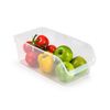 Plastic Forte - Organizador De Nevera Rectangular Belay Frigo Transparente