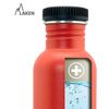 Laken Basic Steel - Botella De Agua 0.35l En Acero Inoxidable. Plata