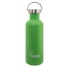 Laken Basic Steel Vintage - Botella De Agua 1l En Acero Inoxidable Con Asa. Verde