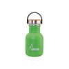 Laken Basic Steel Bambú - Botella De Agua 0.35l En Acero Inoxidable Con Asa. Verde