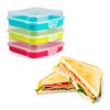 Plastic Forte - Pack De Porta Bocadillos Y Porta Sándwich Reutilizables. Lima