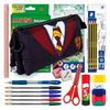 Colepack Harry Potter - Estuche Triple De 2 Cremalleras Con Material Escolar. Uniform