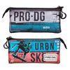 Colepack Prodg - Estuche Triple De 2 Cremalleras Con Material Escolar. Urbansk8