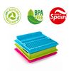 Plastic Forte - Escurreplatos Plegable De 2 Niveles Con Bandeja Recogedora. Fucsia