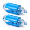 Plastic Forte - Lote De 4 Acumuladores De Frío Para Botellas Nº 6 Reutilizables. Azul