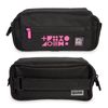 Colepack Fluor - Estuche Triple De 3 Cremalleras Con Material Escolar Incluido. Fucsia