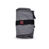 Iris Zipper Roll - Porta Bocadillos Plegable Y Flexible Con Cierre De Cremallera. Gris Lo