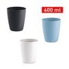 Plastic Forte Classic  - Set De 6 Vasos De Agua De 400 Ml Reutilizables. Ideal Fiestas. Az