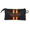 Dragon Ball Lining Ball - Estuche Escolar Triple Portatodo Con 2 Cremalleras. Negro