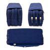 Colepack Milan - Estuche Triple De 3 Cremalleras Y Material Escolar Incluido. Azul 1918