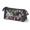 Marvel Los Vengadores - Estuche Escolar Triple Portatodo Con 2 Cremalleras. Troupe