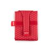 Tatay Baguette - Porta Bocadillos Urban Food Textil Reutilizable E Impermeable. Dots Rojo