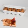 Plastic Forte - Doble Huevera Chick Para Despensa Y Nevera Para 20 Huevos. Blanco