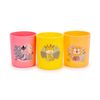 Plastic Forte Candy - Juego De 3 Tazas Infantiles 350 Ml En Plástico Libre De Bpa. Girl
