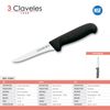 3 Claveles Gourmet - Kit Profesional De Cuchillo Jamonero Deshuesadores Chaira Y Pinzas