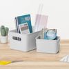 Tatay Baobab - Caja Organizadora Rectangular 1.5l Plástico Pp05. Blanco Pergamon