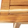 Tatay Decoteak - Banqueta Midcentury De Madera Sostenible De Teca Maciza. Natural